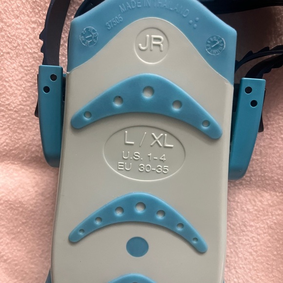 Speedo Aqua and Gray Swim Fins - Picture 4 of 6